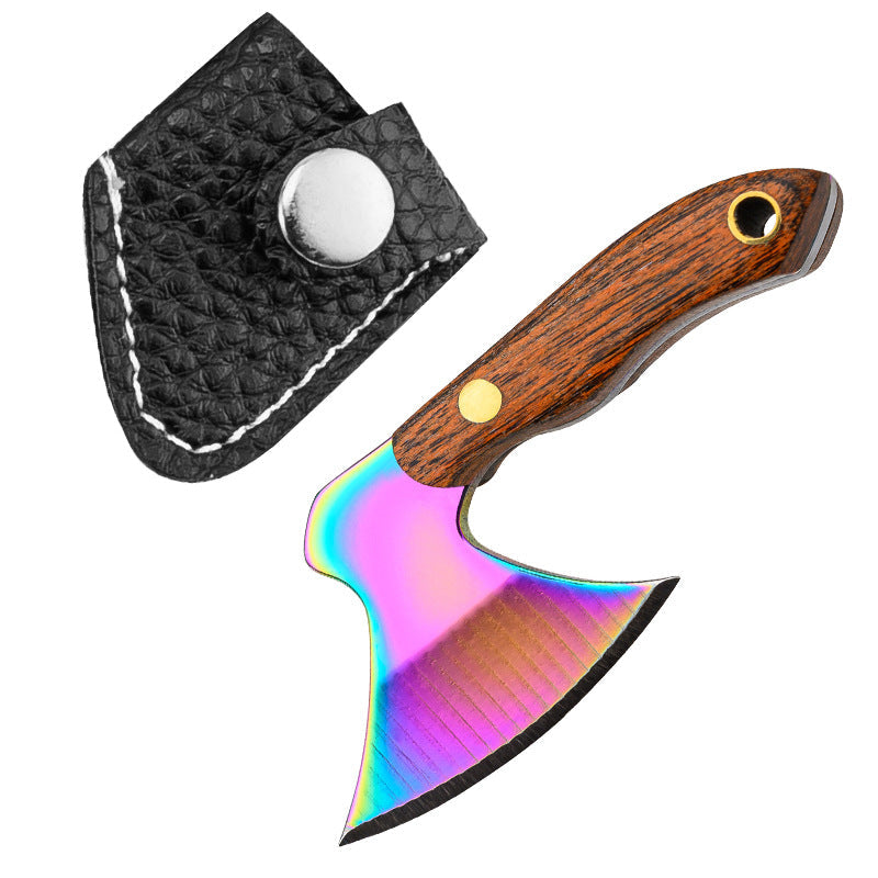 Miniature Axe Knife Keychain Charm for Easy Carry and Utility