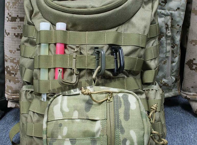 Adventure Gear D-Clip Tactical MOLLE Attachment for Outdoor Use