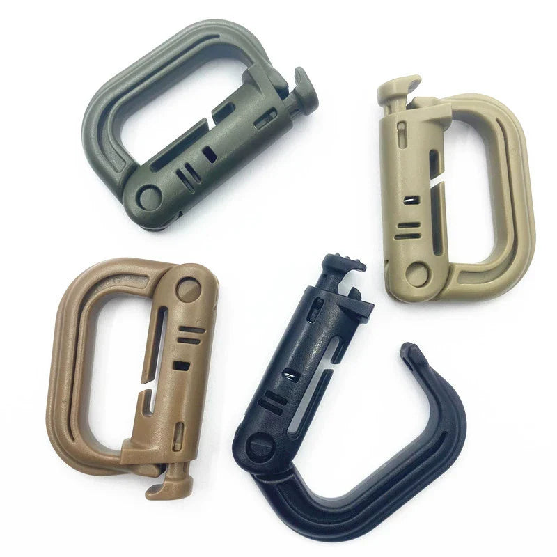 Adventure Gear D-Clip Tactical MOLLE Attachment for Outdoor Use