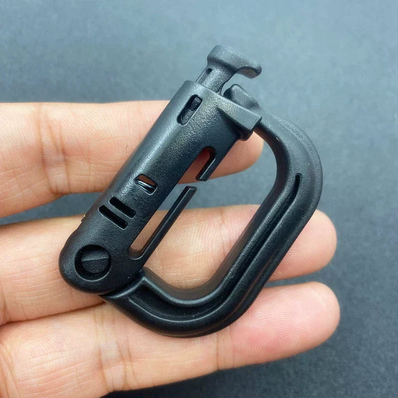Adventure Gear D-Clip Tactical MOLLE Attachment for Outdoor Use