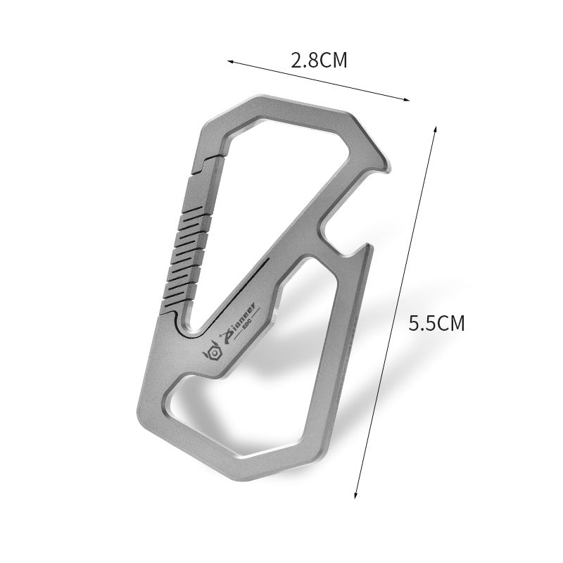 Titan Spring KeyMate EDC Multi-Tool with Bottle Opening Function