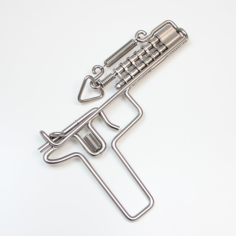Stainless Matchlock Old-School Chain Fire Starter for Modern Needs
