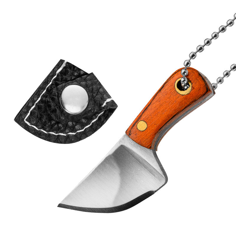 Miniature Axe Knife Keychain Charm for Easy Carry and Utility
