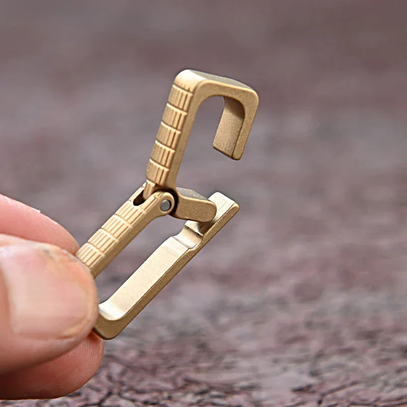 Quick Release Brass Key Holder