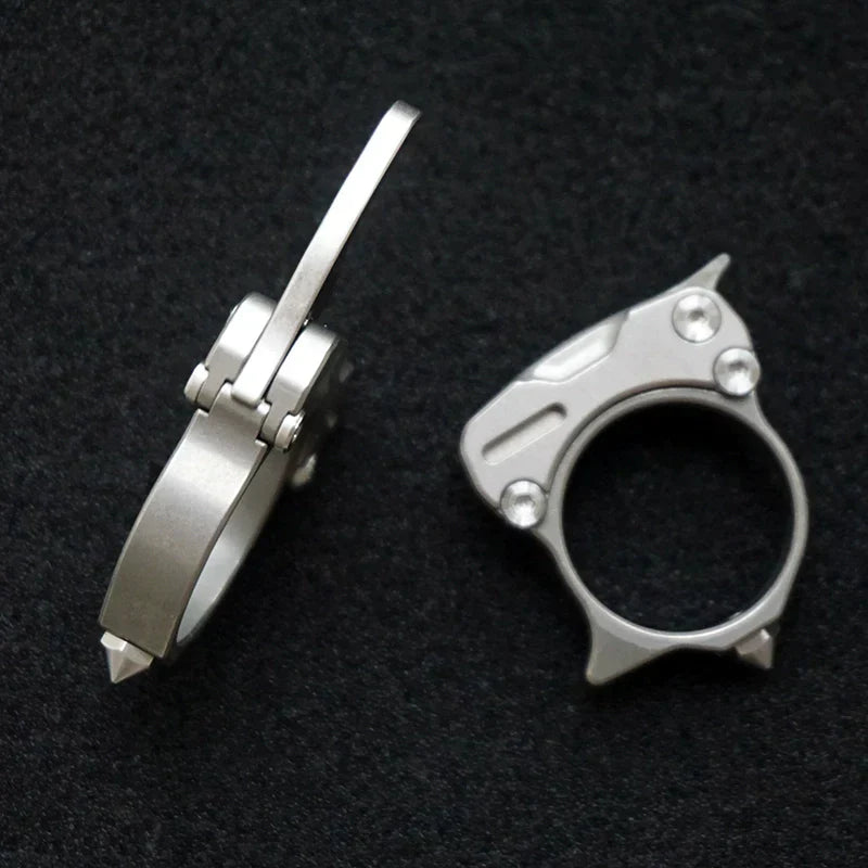 M390 Titanium MultiTool Knuckle Duster Ring