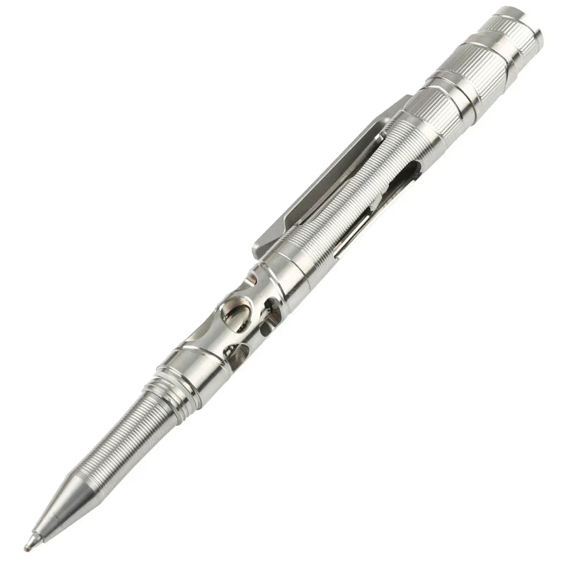 Precision Crafted Titanium Tactical Pen Light for EDC