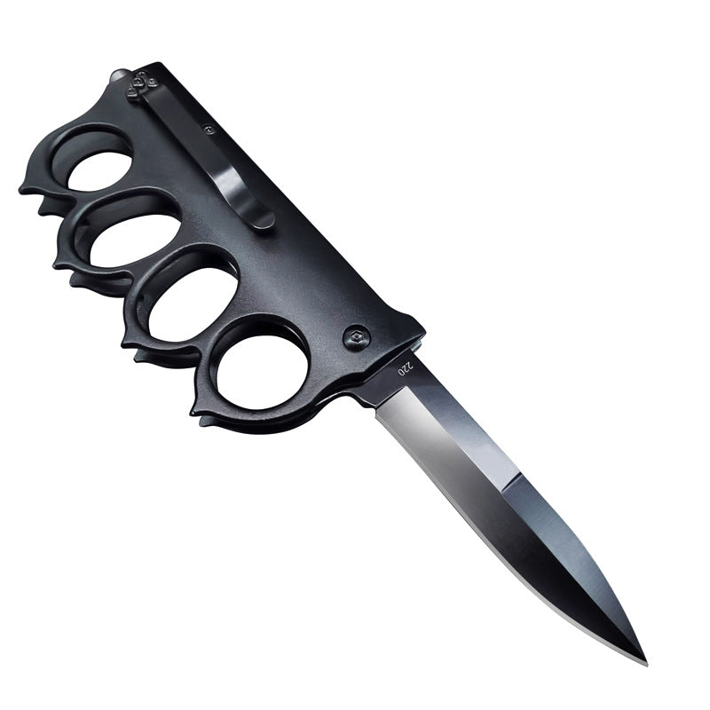 Folding Knife with Tiger Claw Design and MultiTool Capabilities