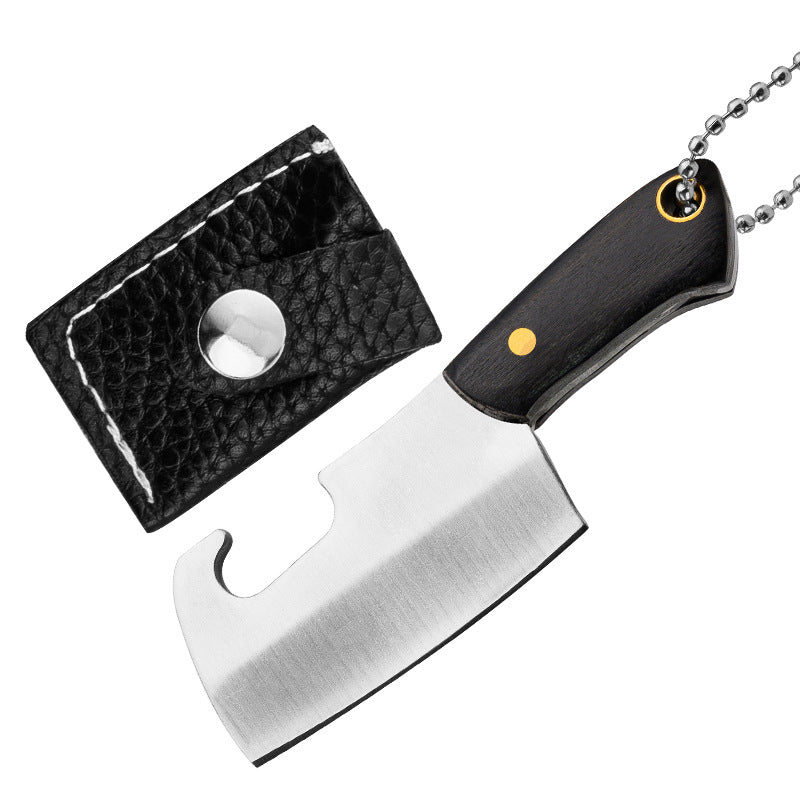Miniature Axe Knife Keychain Charm for Easy Carry and Utility