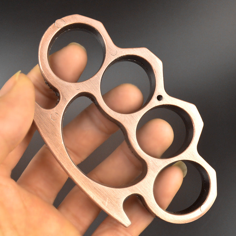 ColorGuard Metal Brass Knuckle Duster and Tiger Fist Buckle for Safety