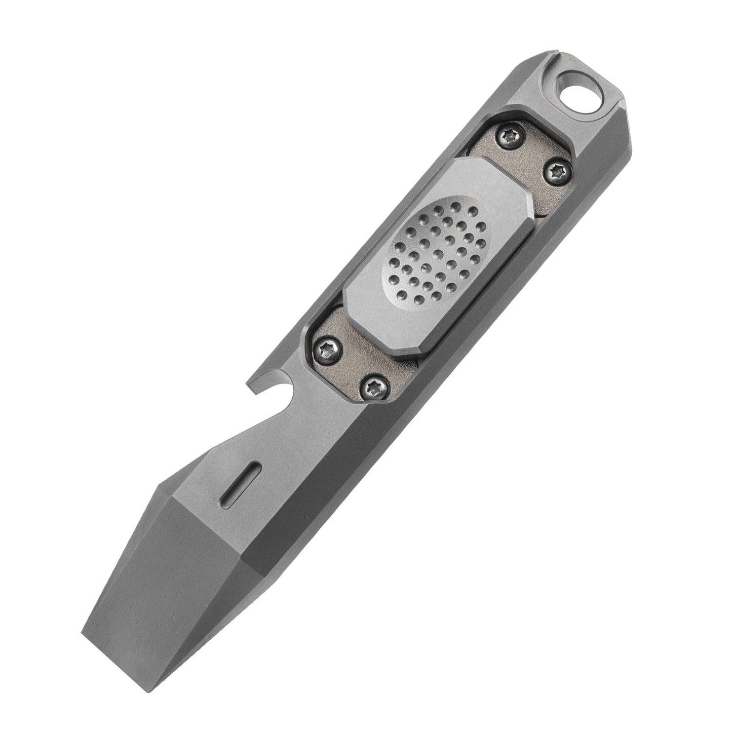 Titanium Fidget Tool with Pry Bar and Bottle Opener for EDC Use