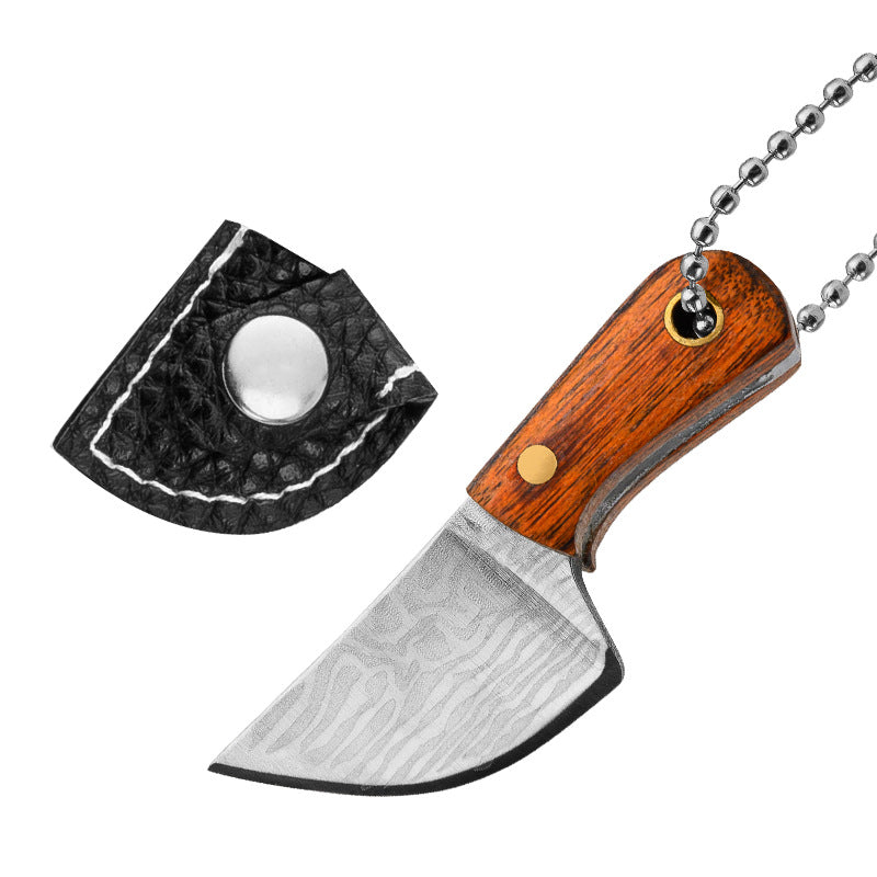 Miniature Axe Knife Keychain Charm for Easy Carry and Utility