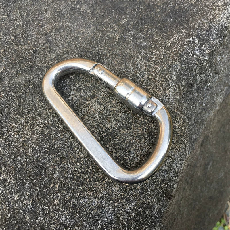 Titan GripLock D-Rig Clip for Secure Climbing and Hauling Tasks