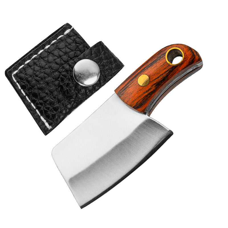 Miniature Axe Knife Keychain Charm for Easy Carry and Utility
