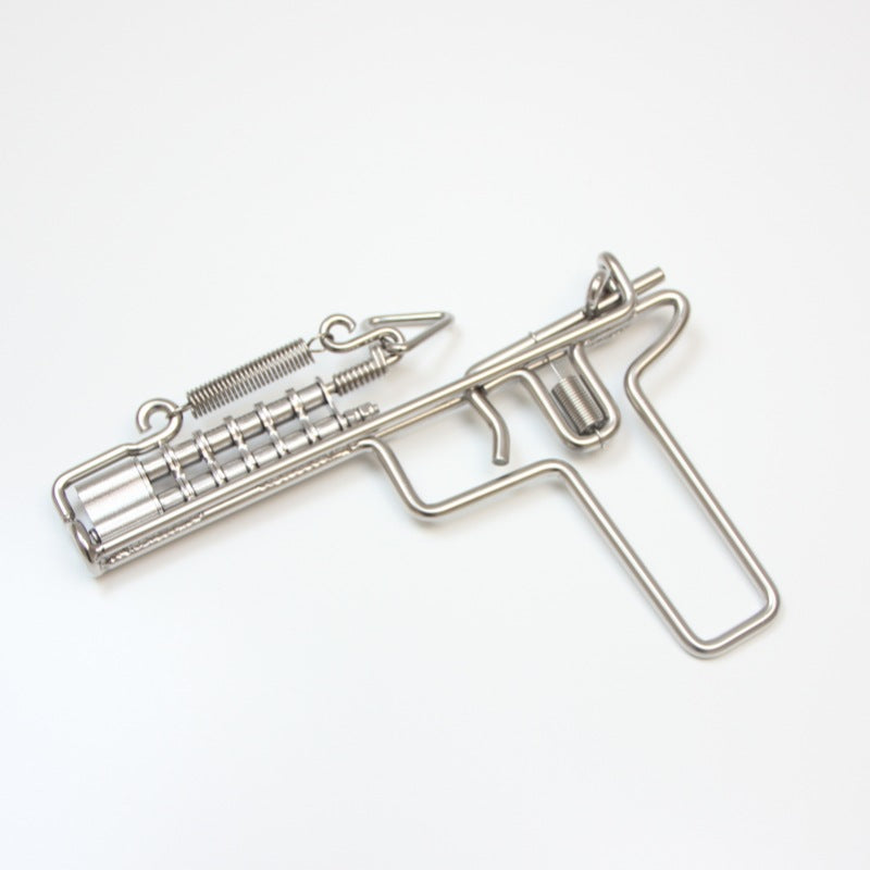 Stainless Matchlock Old-School Chain Fire Starter for Modern Needs