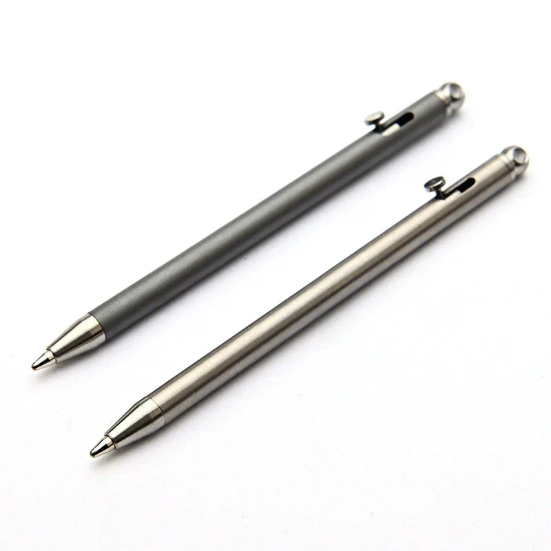 Titan Scribe Mini Ballpoint Pen for EDC Keychain
