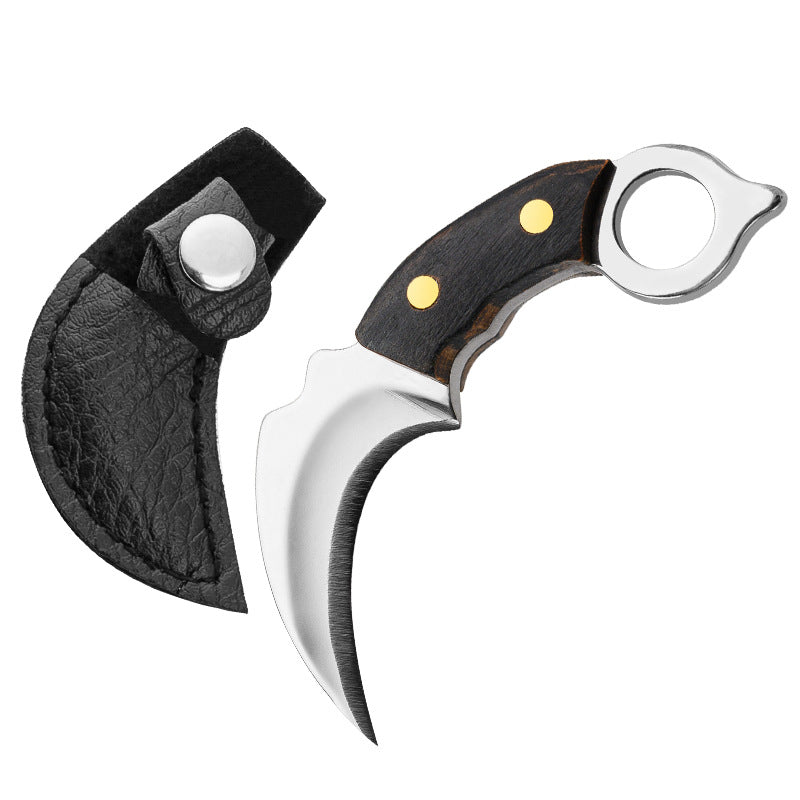 Miniature Axe Knife Keychain Charm for Easy Carry and Utility