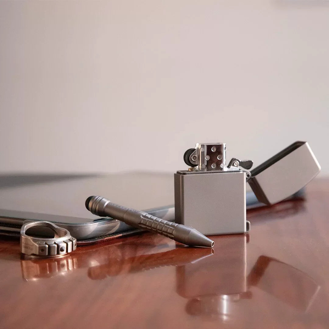 Titanium EDC BoltPen Compact Design for On-the-Go