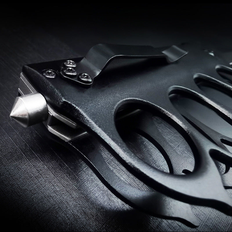 Folding Knife with Tiger Claw Design and MultiTool Capabilities