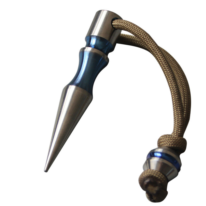 EDC Multi-Tool Tactical Pendant in TC4 Titanium for Self-Defense