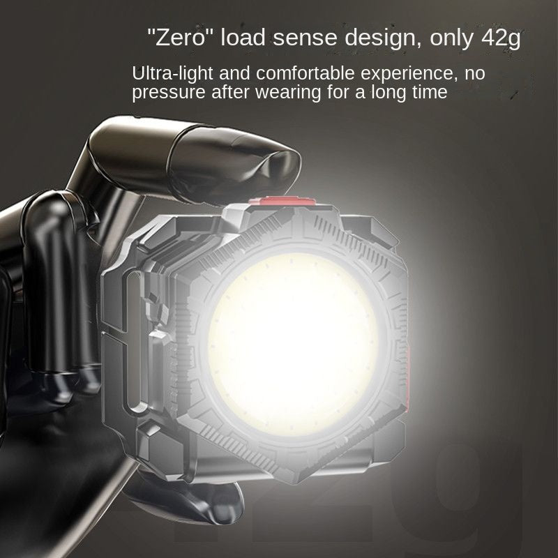 High-Intensity Outdoor Flashlight with Built-In Tools