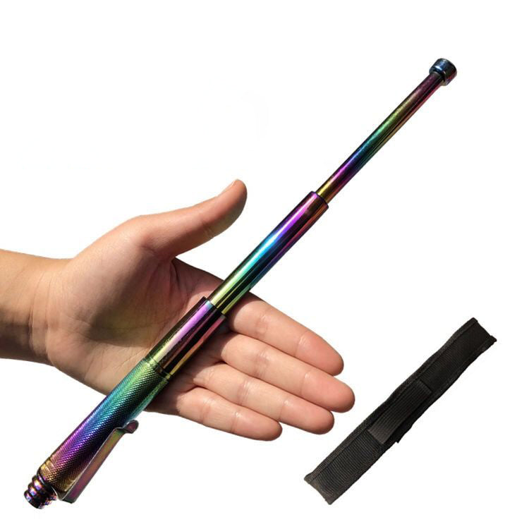 Miniature Expandable Baton in Pen Form for Protection