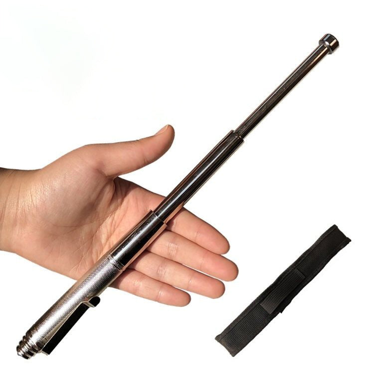 Miniature Expandable Baton in Pen Form for Protection