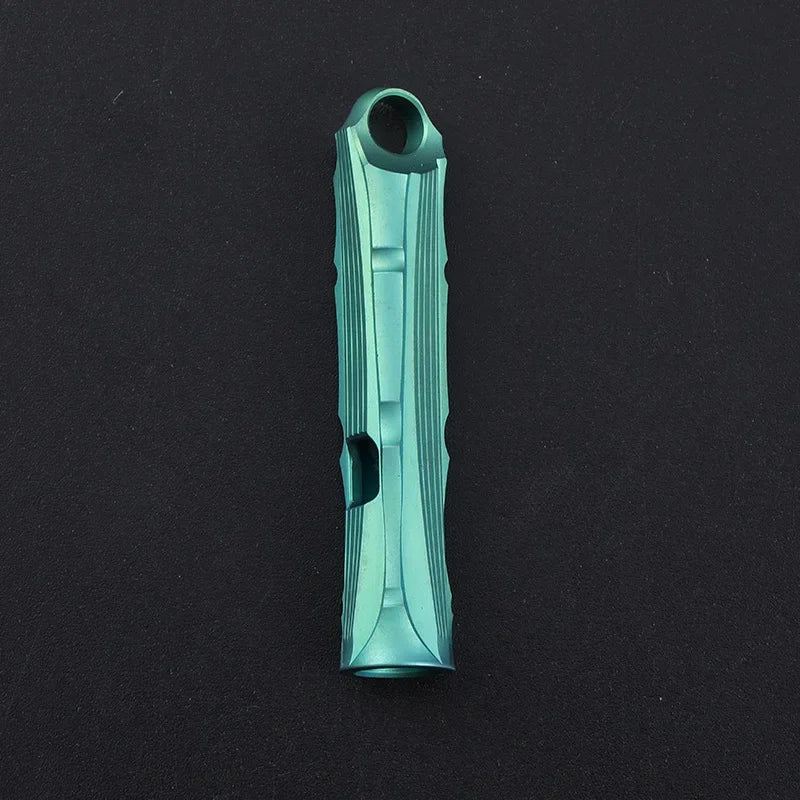 Portable Titanium Whistle for High Decibel Sound and Survival Needs