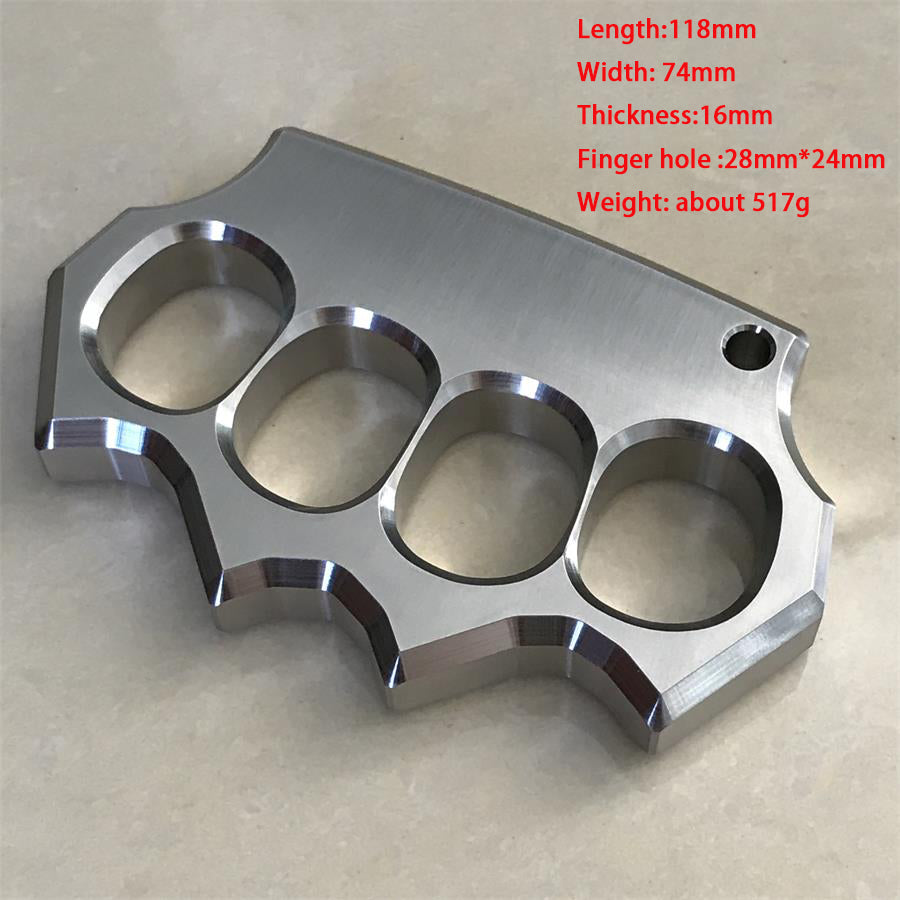Stainless Steel Knuckle Duster for Training and Self-Defense