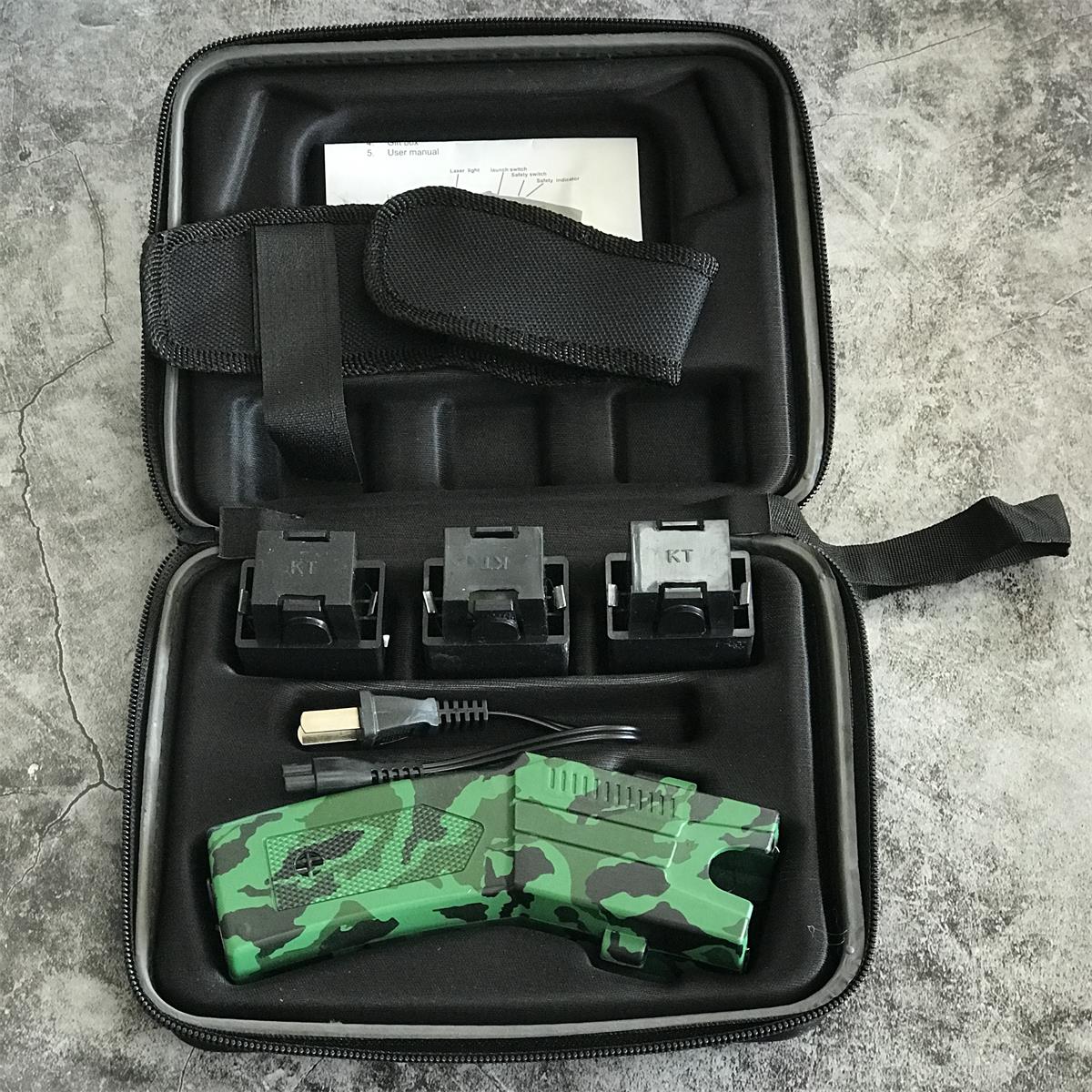 Portable Taser Self-Defense Baton with Safe Electric Shock