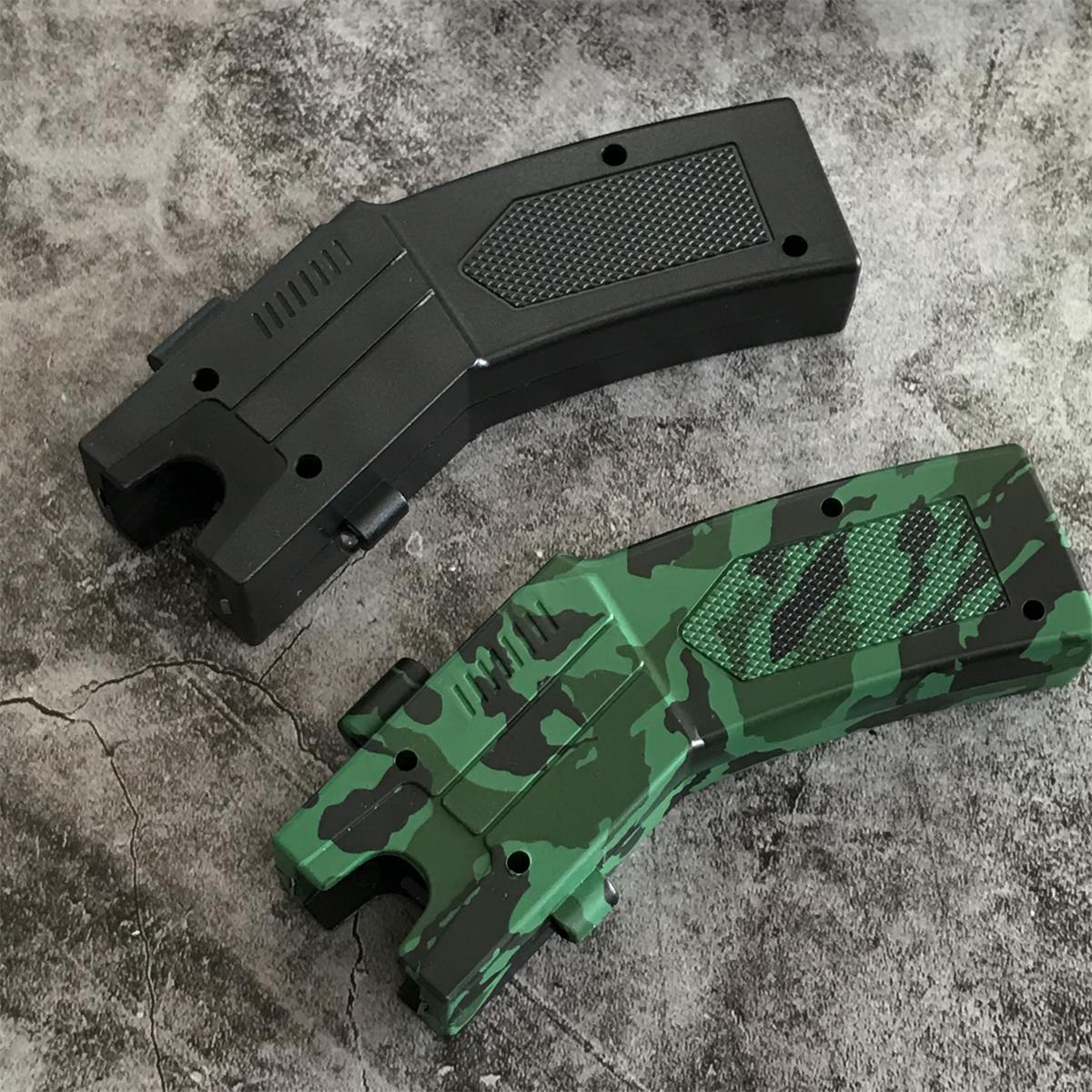 Portable Taser Self-Defense Baton with Safe Electric Shock