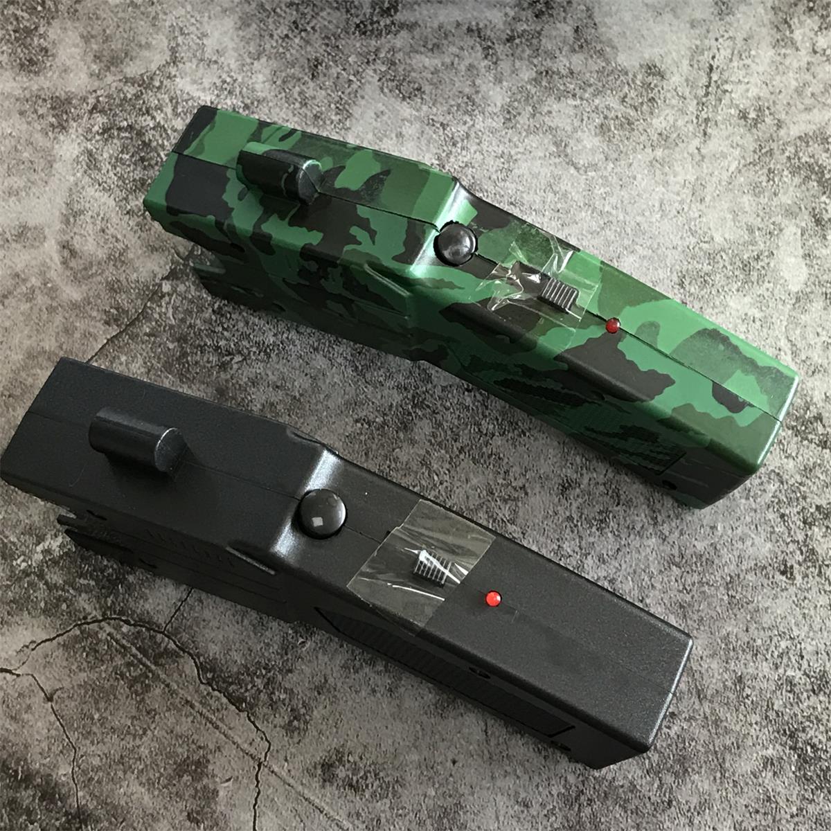 Portable Taser Self-Defense Baton with Safe Electric Shock