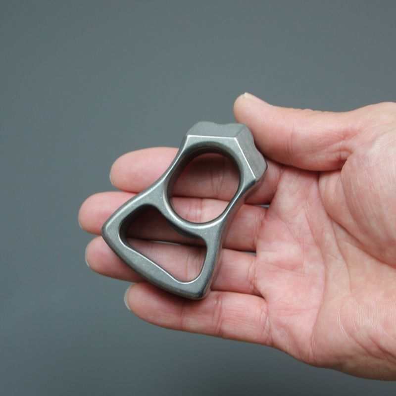 Titanium Assault Knuckle Duster Window Breaker - Multi-Function Bottle Opener