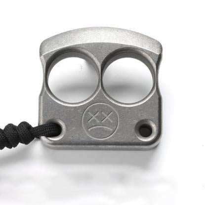 Titanium Knuckle Duster with Multiple Styles for Self Defense and Window Breaking