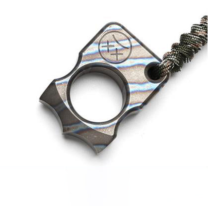 Titanium Knuckle Duster with Multiple Styles for Self Defense and Window Breaking