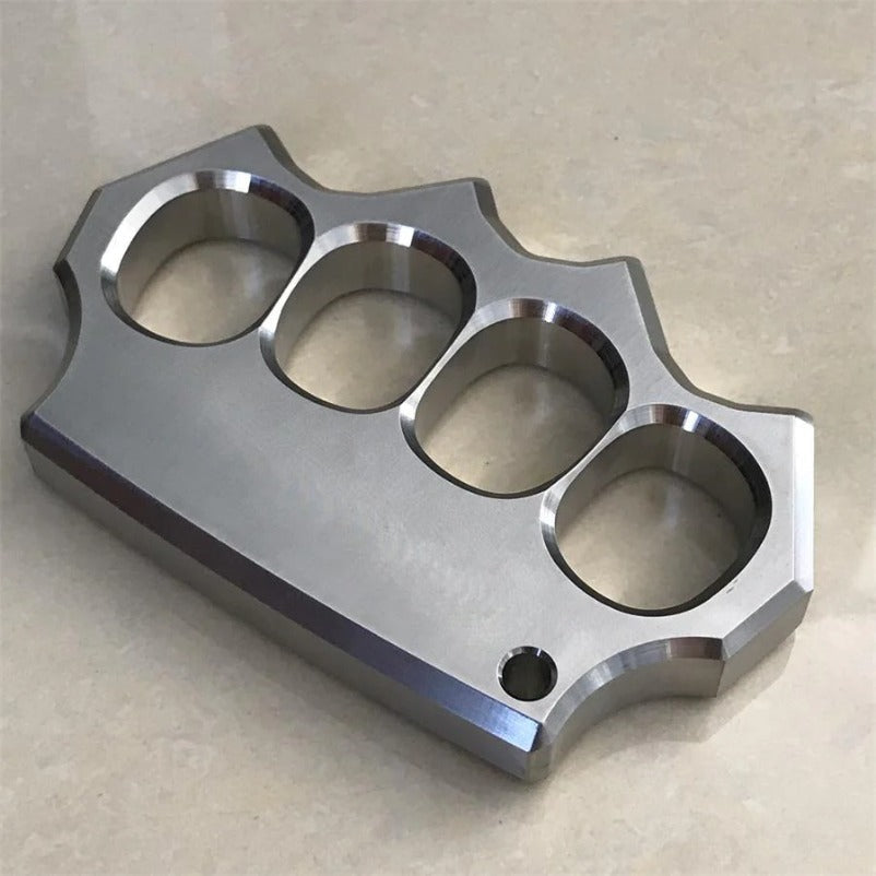 Stainless Steel Knuckle Duster for Training and Self-Defense