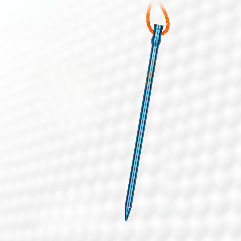 Lightweight Titanium Camp Pegs for Outdoor Adventures