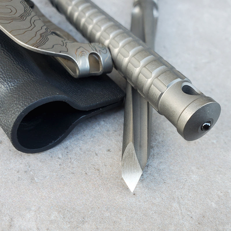 Titanium Tactical Break Baton EDC Survival Tool