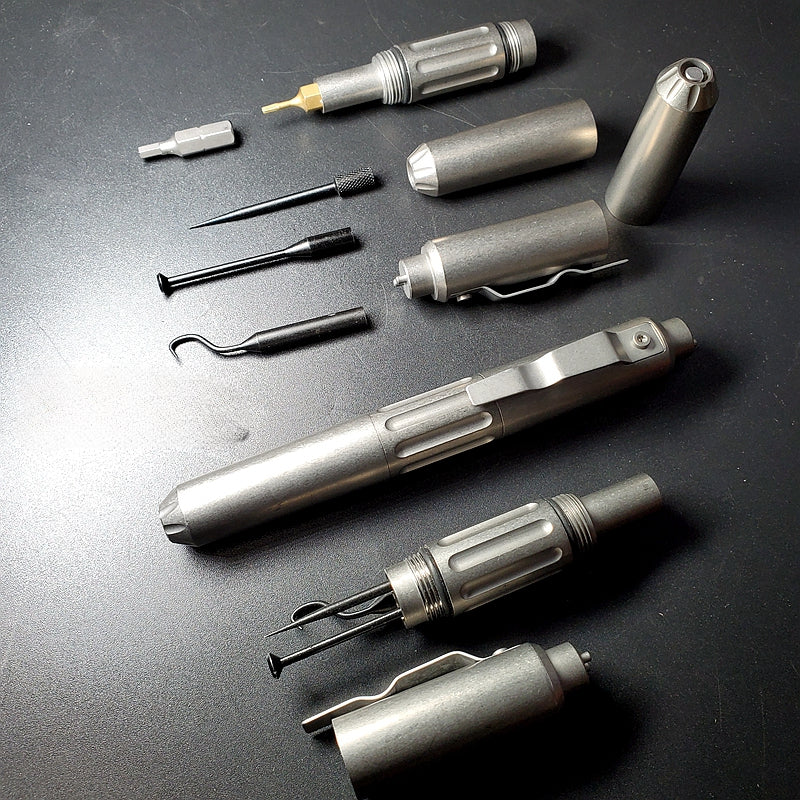 Titan All-in-One Survival Tool with Wrench for Home and Outdoor Use