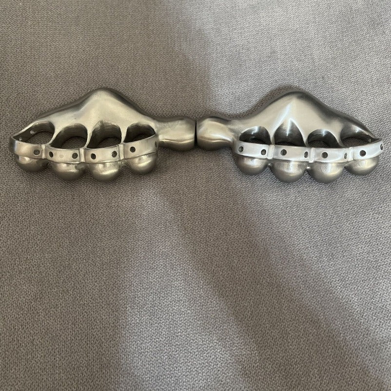Steel Knuckle Duster for Left and Right Hand Self-Defense EDC Gear