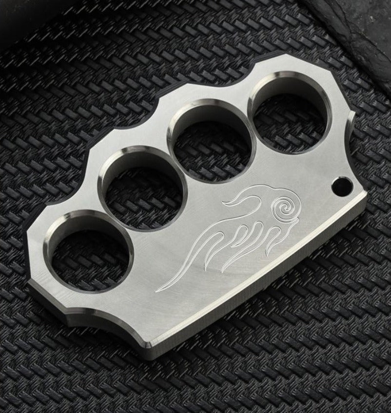 Solid Fine Steel Knuckle Duster Tactical Tool for Personal Safety