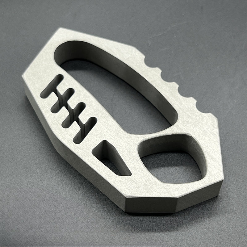 Stainless Fishbone Defense Knuckle Duster Gear