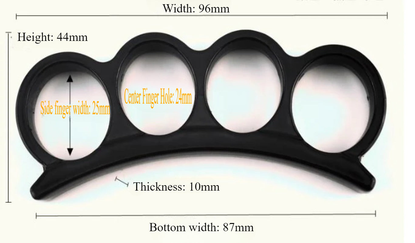 Claw Knuckle Duster and Four-Finger Ring for Martial Arts Protection