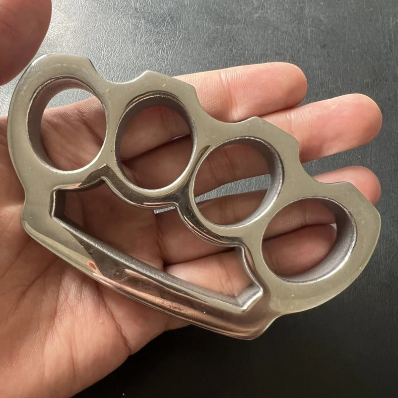 Reliable Steel Knuckle Duster Self-Defense Tool for Daily Use