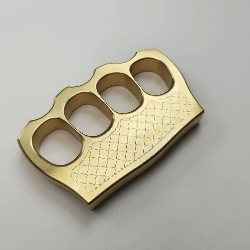 Pure Brass Knuckle Duster Self-Defense Equipment for Maximum Security