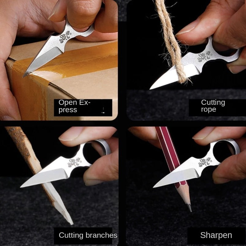 Rebounding Fun Pocket Knife Versatile Self-Defense EDC Tool