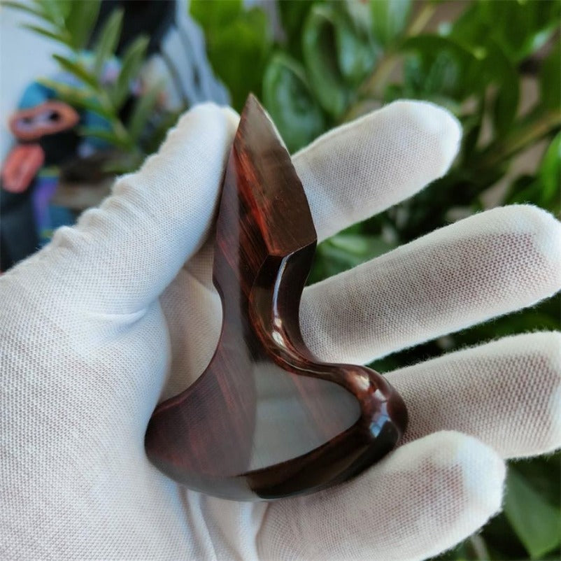 Hand-Polished Rosewood Thorn for Personal Protection