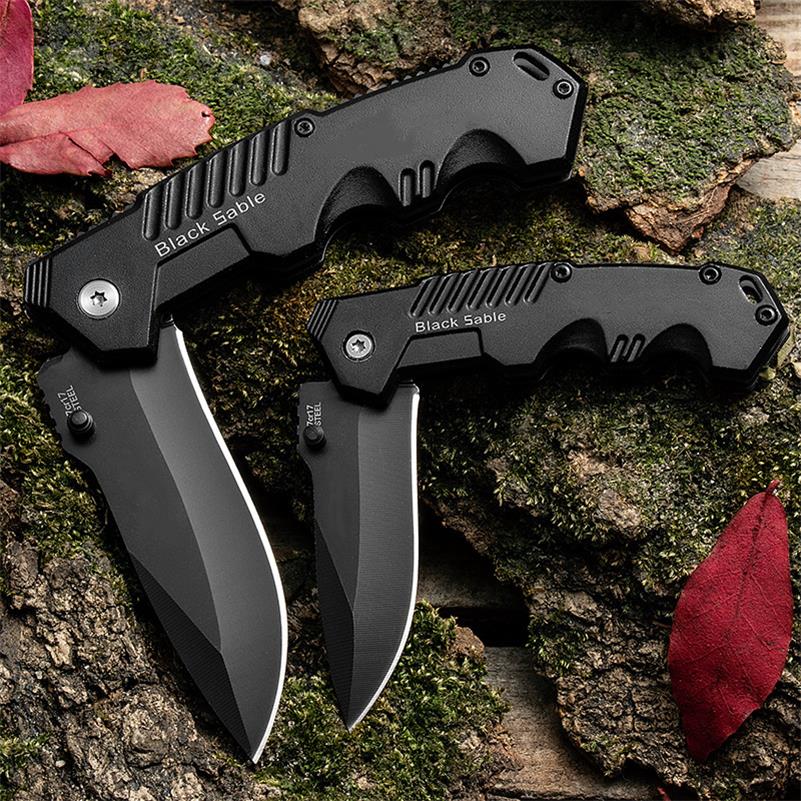 Versatile Portable Folding Knife for Personal Protection Outdoors