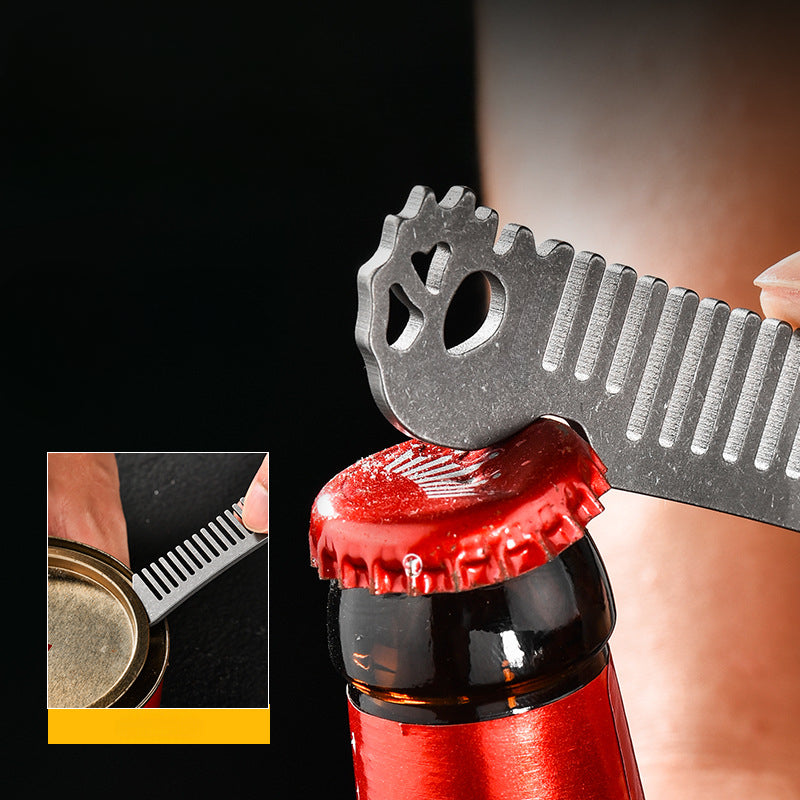 Titan Groomer Comb with Bottle Opener Anti-Static Design