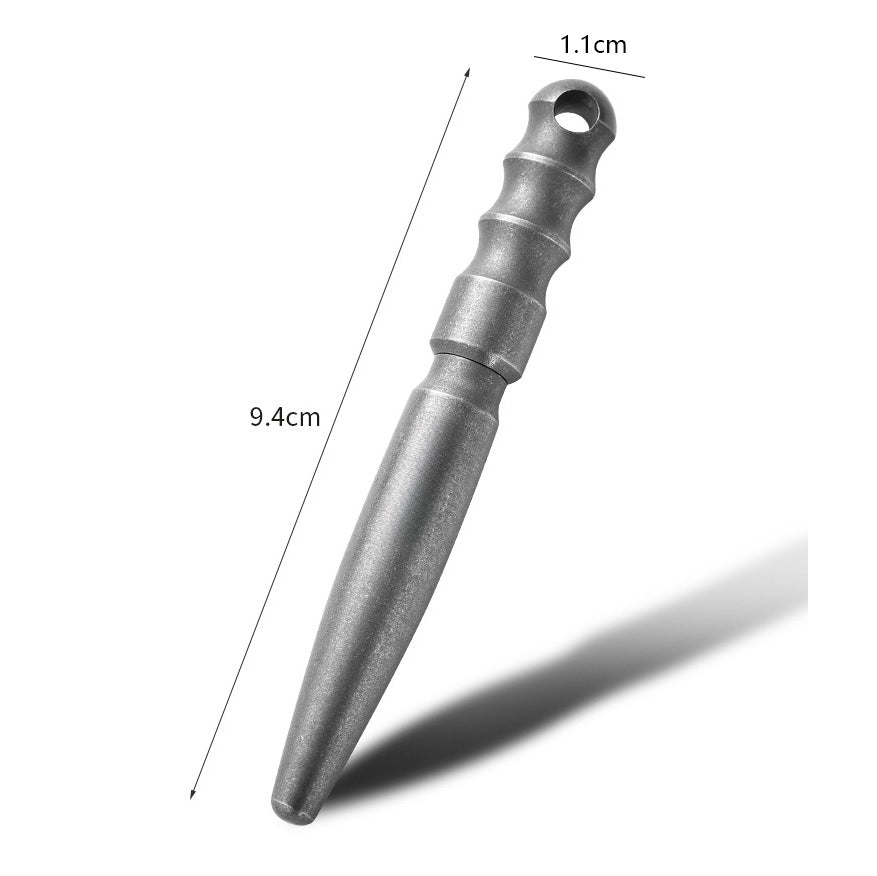 Self-Defense Tactical Pen with Titanium Radish-Ding Design
