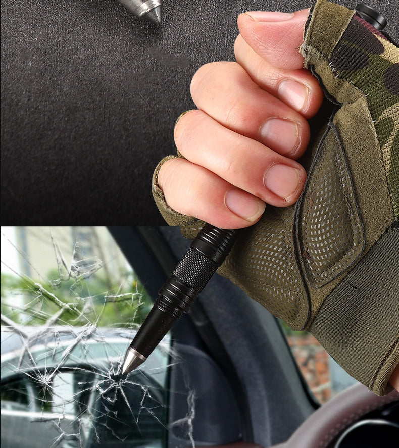 Multi-Function Tactical Pen for Outdoor Survival and Protection